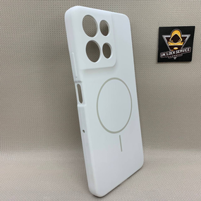 Чохол Motorola G75 MagSafe SoftTouch М'який Протиударний Білий