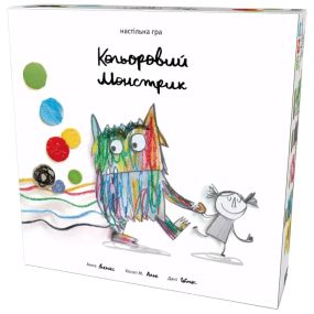 Настольная игра Цветной монстрик (The Color Monster)