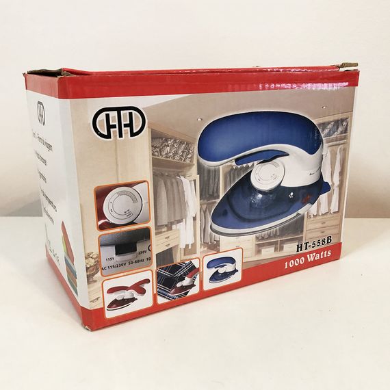 Отпариватель Mini Steam Iron HT-558B. VA-587 Колір синій | Зображення 5