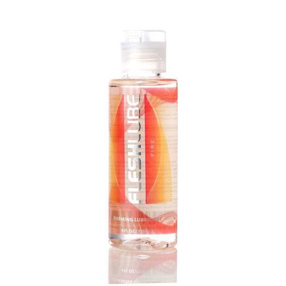 Розігрівальна змазка на водній основі Fleshlube Fire (Вогонь) 100 мл Sex Aura