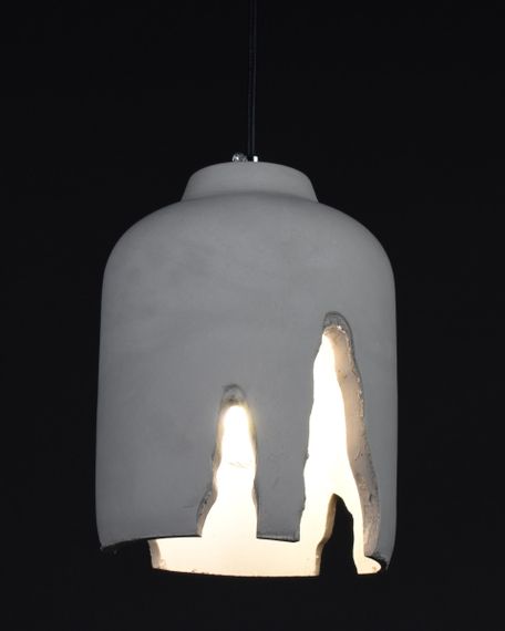 Люстра підвісна на 1 лампочку 27817 Хром 30-190х16х16 см. | Зображення 1