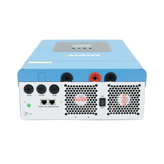 Гібридний інвертор ANENJI ANJ-6200W-48PL-WIFI, 6200W, 48V, charge 80A(max), 170-280V, МРРТ60-500VDC, RS485. RS232, WiFi, | Зображення 2