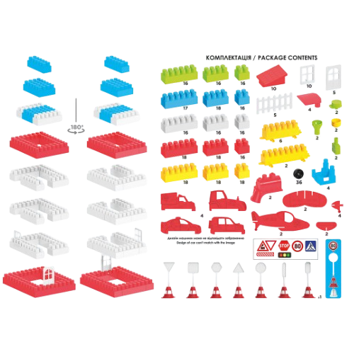 Іграшка Конструктор Техно 6 Технок 0540 | Зображення 5