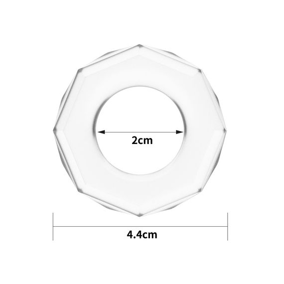 Эрекционное кольцо - Power Plus Cockring 4 Clear sexstyle | Зображення 1