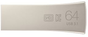 Flash Drive Samsung Bar Plus 64GB (MUF-64BE3/APC) Silver