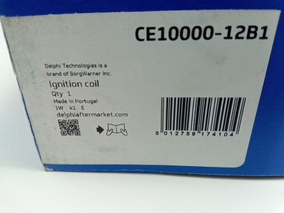 Котушка запалювання Astra G/H, DELPHI (CE10000-12B1) (1208307) | Зображення 1