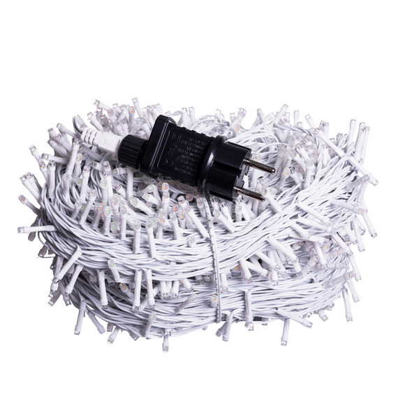 Гірлянда Різдвяна фея вулична 100 м 1000 LED білий провід Мультиколір CF1000L100MWML | Зображення 2