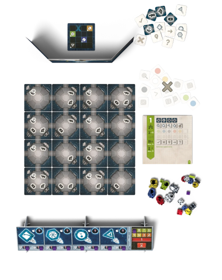 Настольная игра ИИ. Космическое приключение (AI Space Puzzle) | Зображення 2