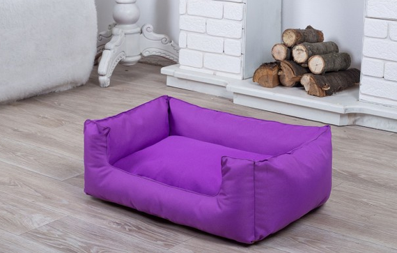 Лежанка для собаки і кота, колір фіолетовий XL-120*80 | Зображення 1