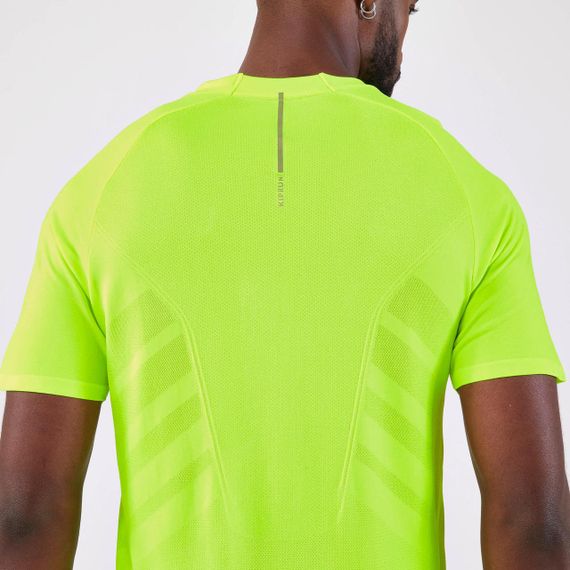 Футболка чоловіча Kiprun Run для бігу зелена - 2XL. | Зображення 4