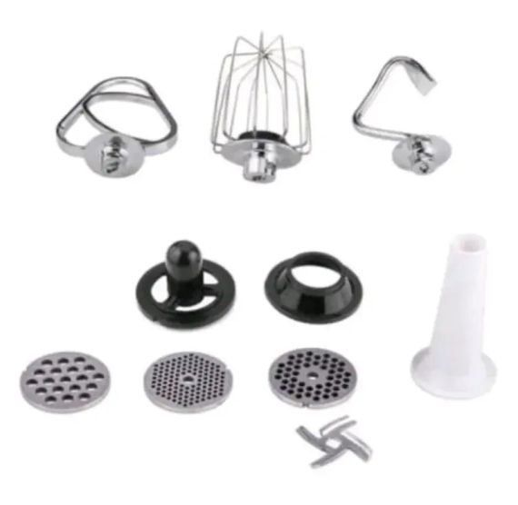 Кухонний комбайн 3 в 1 Rainberg RB-8080 Тістоміс / М'ясорубка / Блендер / Планетарний міксер 4200В | Зображення 4