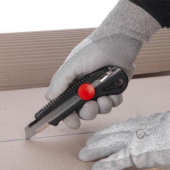 Ніж з відоламним лезом 18 мм INTERTOOL HT-0502 | Зображення 6