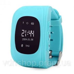 Дитячий годинник Smart Baby Watch з GPS трекером Блакитний