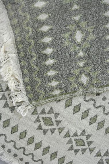 Муслиновое покрывало Kayra 210x250 см MP3, Хаки | Зображення 2
