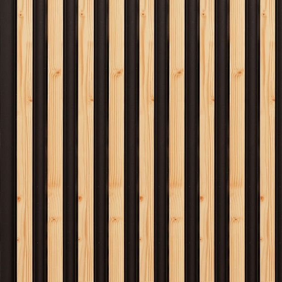 Рейка декоративна PS 2900х120х20мм Сосна з графітом SW-00002146 | Зображення 5