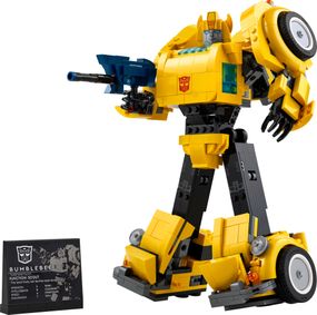 Конструктор LEGO Icons Трансформери. Бамблбі 10338