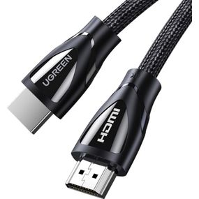 Кабель мультимедийный HDMI M to HDMI M 1.0m V2.1 Ugreen (80401)