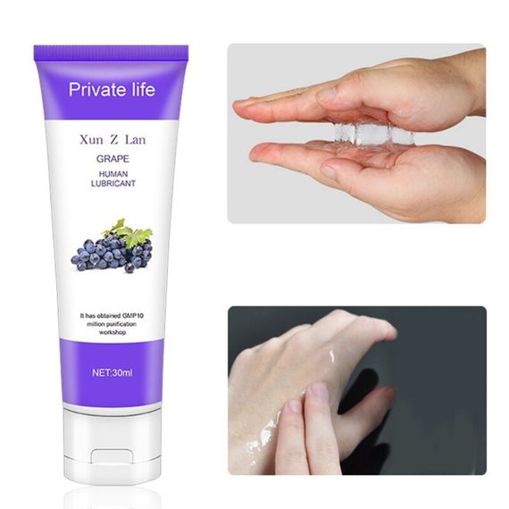 Інтимний гель (лубрикант) зі смаком винограду 30 ml | Зображення 3