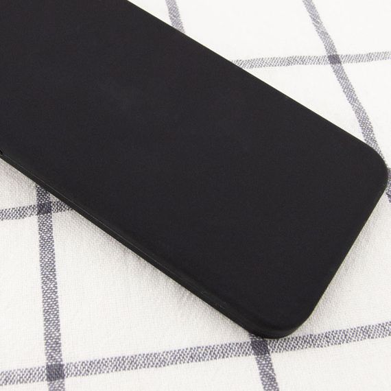 Silicone Case Square Full Camera Protective (AA) NOLOGO для Apple iPhone 6/6s (4.7") Чорний / Black | Зображення 1