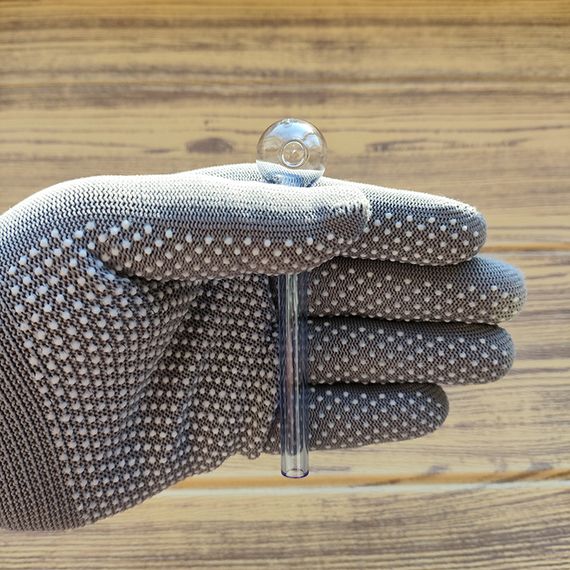 Стеклянная трубка Pocketbowl Oil Light Blue | Зображення 2