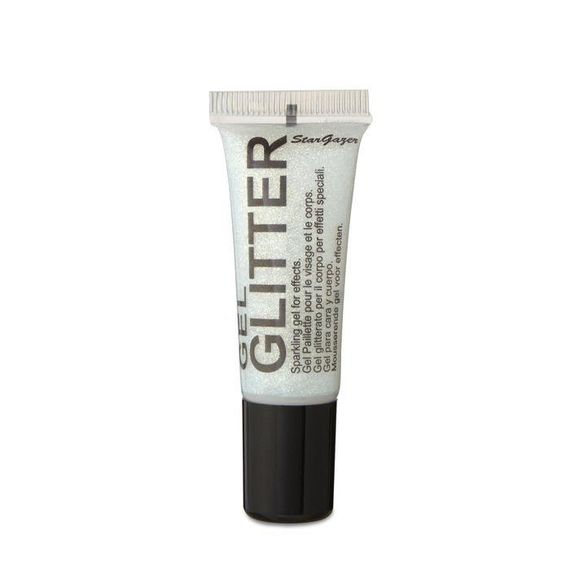 Глиттер-гель белый Stargazer Glitter gel white