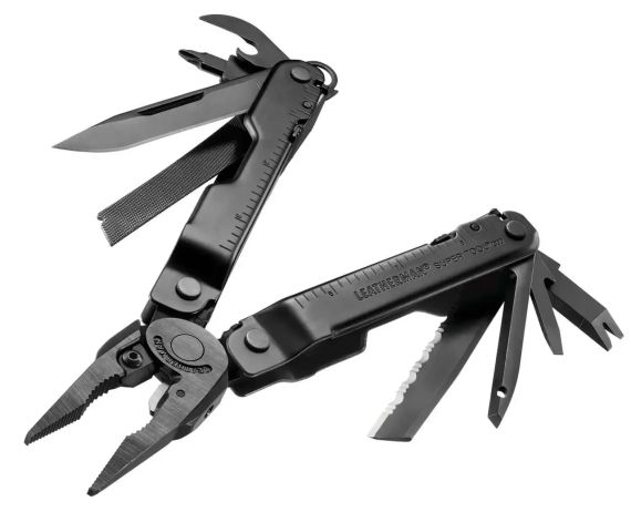 Мультитул Leatherman Super Tool 300М BLACK. Чохол MOLLE | Зображення 1