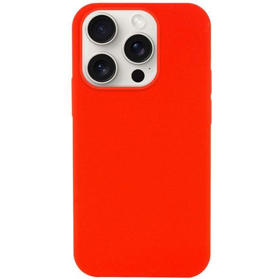 Чехол Silicone Case Full Protective (AA) NO LOGO для Apple iPhone 14 Pro (6.1") Бирюзовый / Marine Green Червоний / Red