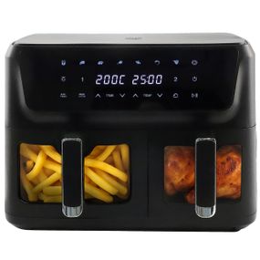 Аэрофритюрница Adler AD 6324, 11 л, мультипечь без масла, аэрогриль, 2 корзины