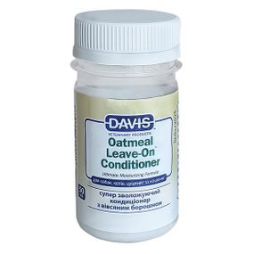Кондиціонер для собак та котів з вівсяним борошном протисвербіжний Davis Oatmeal Leave-On, 50 мл