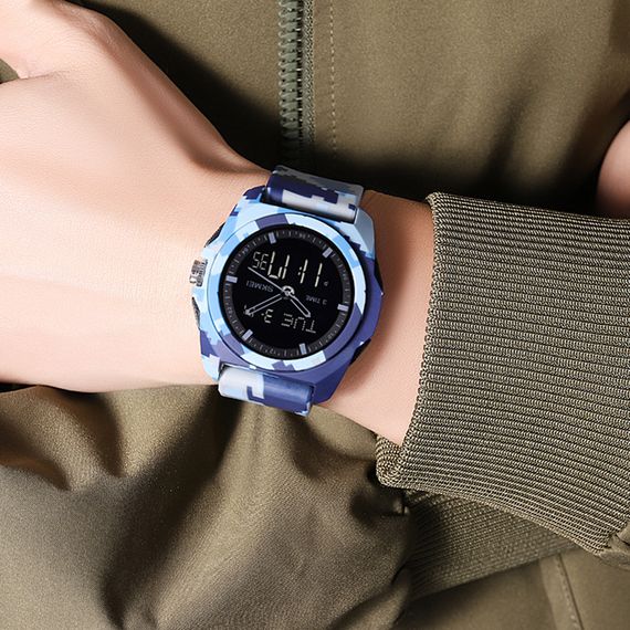 Чоловічий годинник Skmei 2199CMAF Air Force Camouflage | Зображення 3