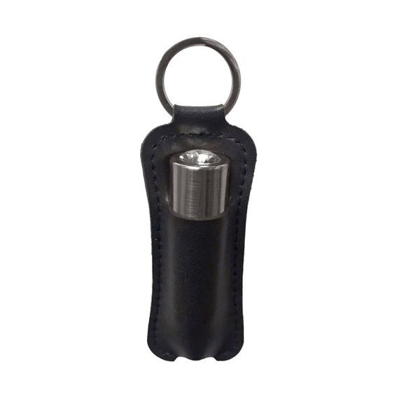 Віброкуля PowerBullet First-Class Bullet 2.5″ з Key Chain Pouch, Gun Metal, 9 режимів вібрації Sex Aura | Зображення 4