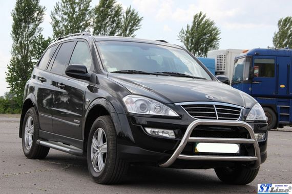 Кенгурятник WT022 (нерж) для SsangYong Kyron 2008-2024 рр | Зображення 2