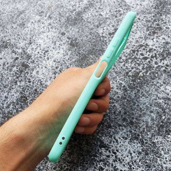 Чохол Candy Silicone для Xiaomi Mi 11 lite колір Бірюзовий | Зображення 2