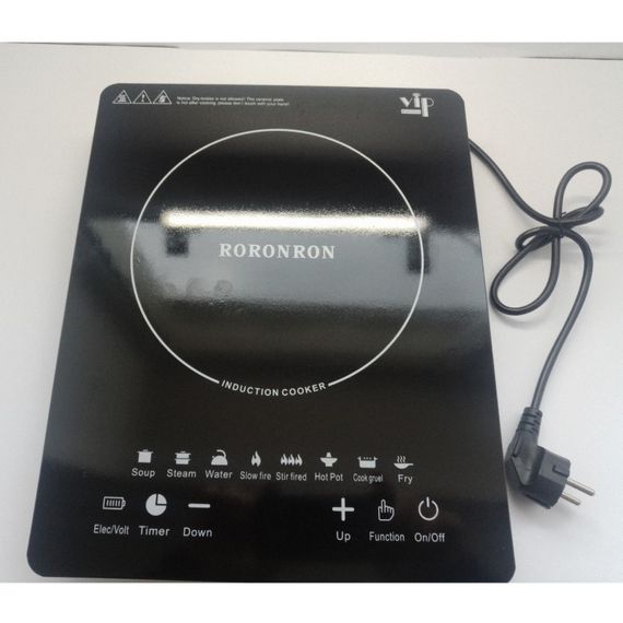 Индукционная плита c сенсорной панелью 2200W RR-915 стеклокерамика | Зображення 5