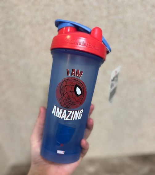 Спортивний шейкер BlenderBottle Classic Loop PRO 28oz/820ml Marvel Spider Man (600558) | Зображення 4