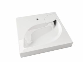 Акриловый умывальник на стиральную машину Redokss San TRITON 60х60см