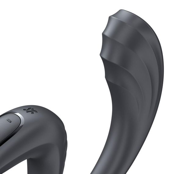 Вагінально-кліторальний вібратор Satisfyer G for Goddess 3 Dark Grey, 2 мотори Sex Aura | Зображення 3