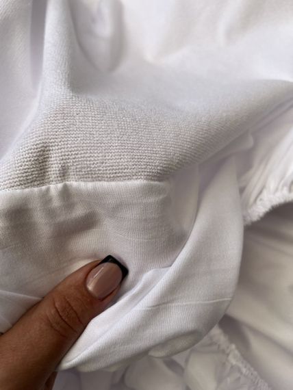 Наматрацник водонепроникний Soft Textile Home Аквастоп 20221 90х200 см білий | Зображення 5