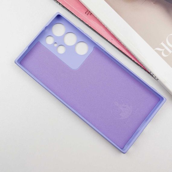 Чохол Silicone Cover Lakshmi Full Camera (AA) для Samsung Galaxy S25 Ultra Бузковий / Dasheen | Зображення 2