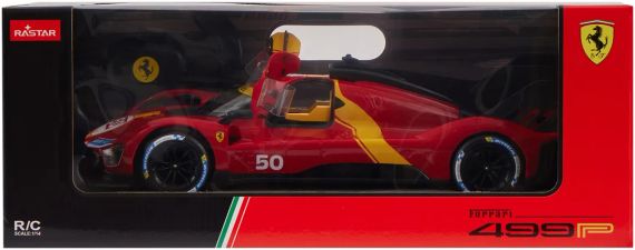 Машинка Rastar Ferrari 499P 1:14 Червоний | Зображення 9