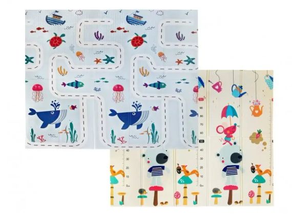 Дитячий двосторонній термо килимок 180*200 в сумці | Зображення 6