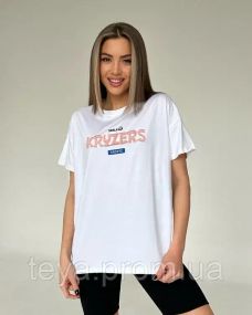 Футболка для жінок, колір білий розмір L FI_007538