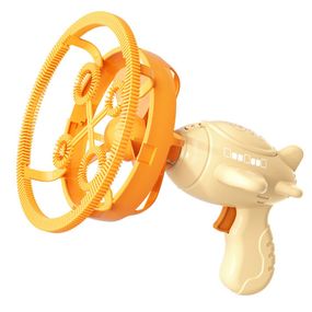 Пістолет для мильних бульбашок H035 Bubble Gun з пропелером 2in1 + bottle 250ml Biege