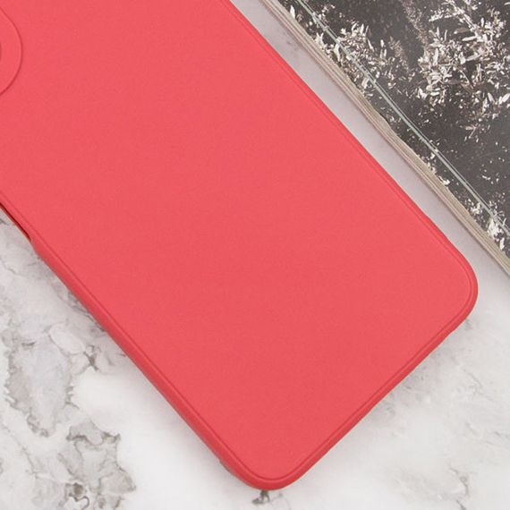 Силіконовий чохол Candy Full Camera для Xiaomi Redmi Note 13 Pro 4G / Poco M6 Pro 4G Червоний / Camellia | Зображення 1