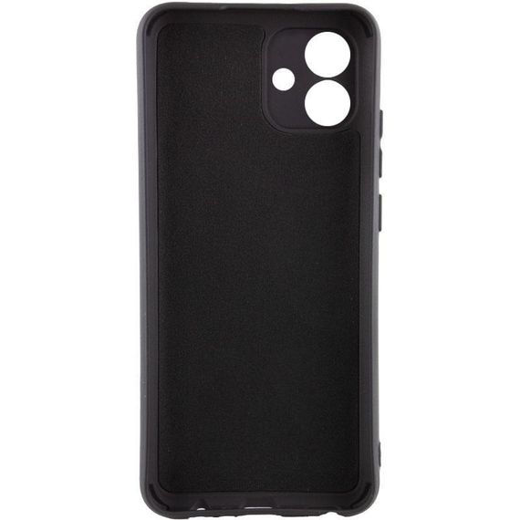 Чохол TPU GETMAN Liquid Silk Full Camera для Samsung Galaxy A05 Чорний / Black | Зображення 2