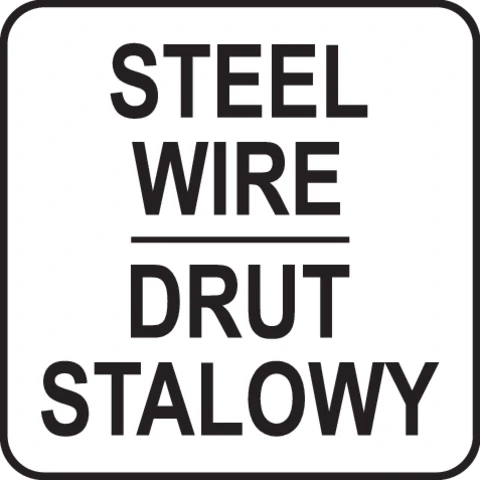Щітка дискова мотокоси тримера плетений дріт 25,4/200 мм YATO YT-85142 | Зображення 6