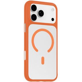 TPU+PC чохол Blueo Skin Friendly Frosted with MagSafe для Apple iPhone 17 Pro (6.3") Помаранчевий