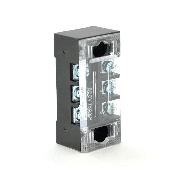 Клемна колодка 3-розрядна TB-1503 15A / 600V, перетин дроту 0, 5-1, 5мм2, 100 шт в упаковці, ціна за штуку