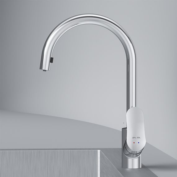 Змішувач для кухні AM.PM Like з витяжним виливом F8012000 | Зображення 4
