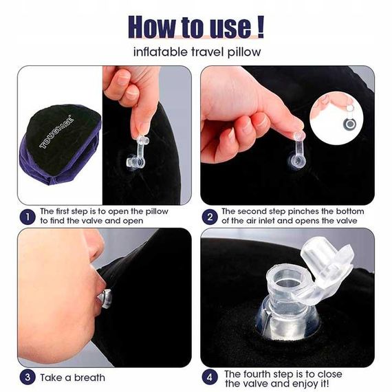 Надувная многофункциональная подушка для секса Urnight с отвестием для фаллоимитатора | Зображення 5